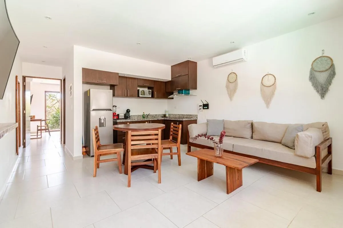 Luxury Condo Near Tulum Beach, Fast Wifi & Pool